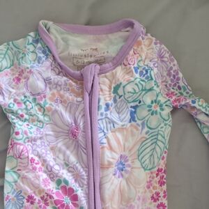 Little Sleepies Blooms Zippy 6-12 Mo